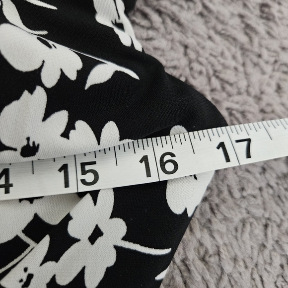 London Times Womens Sleeveless Floral Dress Sz 4 - Picture 6 of 9